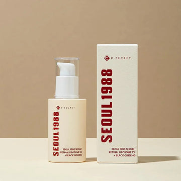 K-SECRET Seoul 1988 Serum: Retinal Liposome 2% + Black Ginseng – Advanced Anti-Aging, Firming, and Wrinkle Care (30ml)